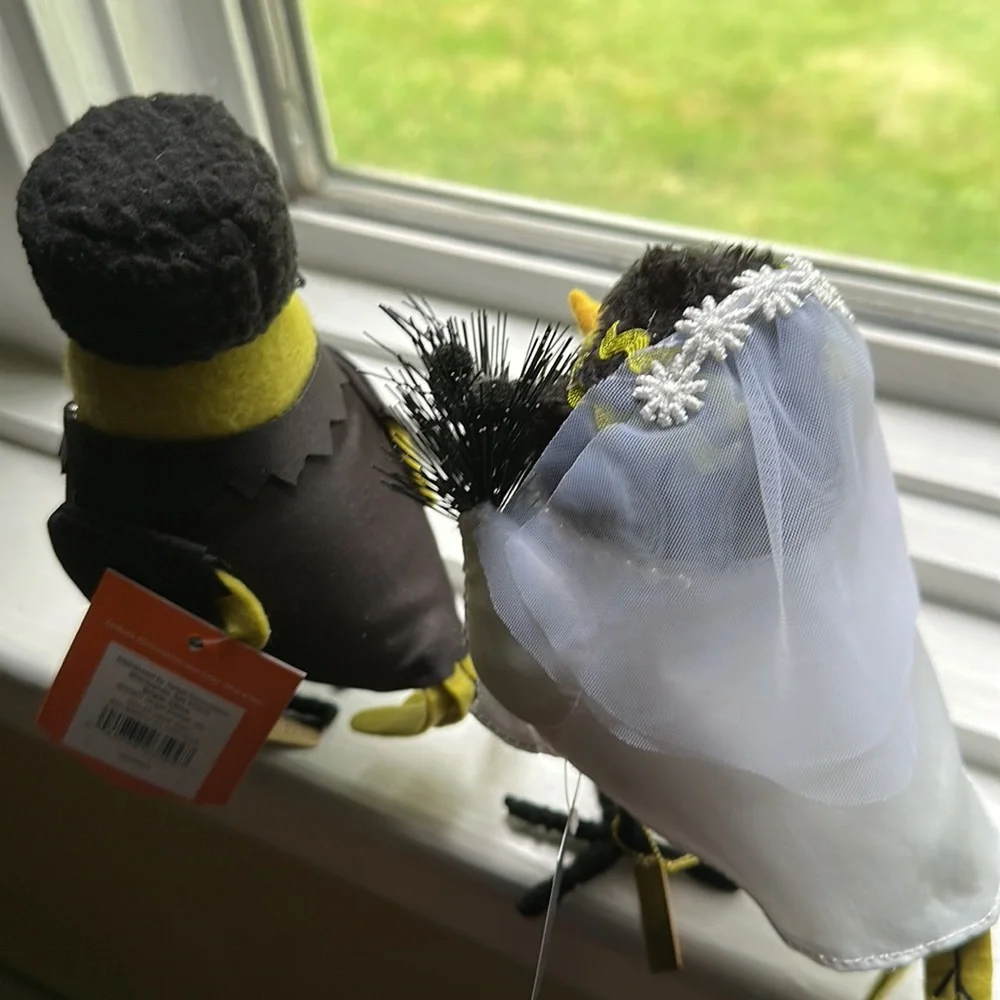 Target Halloween Bird Featherly Friends Hyde & Eek 2023 Frankenstein & Bride Set